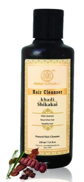 Khadi NAtural Shikaki frizz control shampoo in India